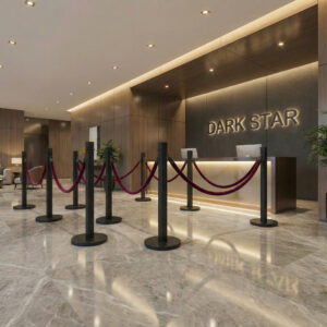 Black-Rope-Post-Stanchions